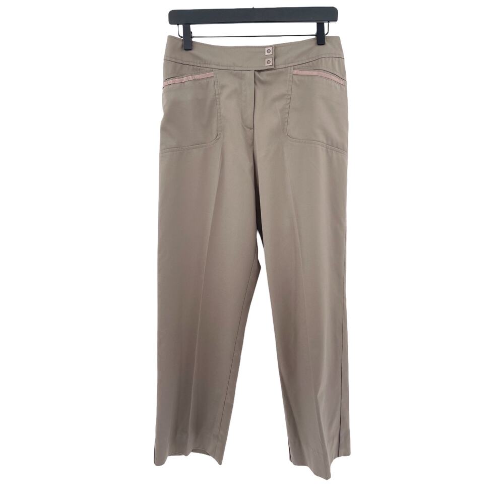 TAIL Golf Capri Pants Brown 6